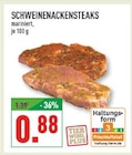 Aktuelles Schweinenackensteaks Angebot bei Marktkauf in Gelsenkirchen ab 0,88 €