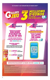 Prospectus Super U à La Ravoire, "Super U", 36 pages de promos valables du 04/03/2025 au 16/03/2025