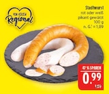 Stadtwurst rot im Angebot bei Marktkauf in Schwabach Stadtwurst rot Angebote bei Marktkauf Schwabach für 0,99 €