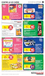 Prix et réduction Yaourt nature dans le prospectus Intermarché Super en cours Offre Yaourt nature dans le catalogue Intermarché Super du moment à la page 25