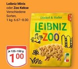 Minis im Angebot bei GLOBUS in Braunschweig Minis Angebote von Leibniz bei GLOBUS Braunschweig für 1,00 €