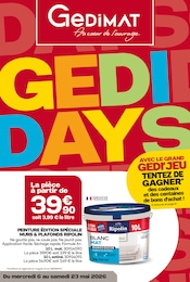 Offre Peinture dans le catalogue Gedimat du moment à la page 1