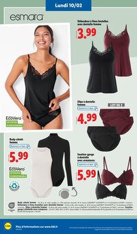 Promo Body dans le catalogue Lidl du moment à la page 10