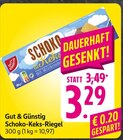 Schoko-Keks-Riegel bei E center im Raunheim Prospekt für 3,29 €