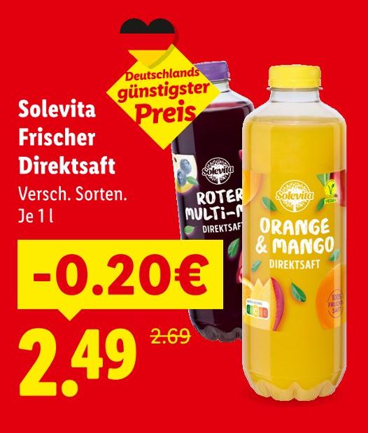 Orange & Mango Direktsaft