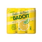 Eau gazeuse aromatisée - BADOIT en promo chez Carrefour Eau gazeuse aromatisée - BADOIT dans le catalogue Carrefour