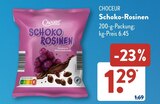 Schoko-Rosinen im ALDI SÜD Prospekt Schoko-Rosinen von CHOCEUR im aktuellen ALDI SÜD Prospekt für 1,29 €