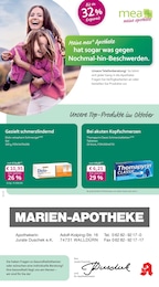 mea - meine apotheke Prospekt für Hardheim mit 4 Seiten mea - meine apotheke Prospekt für Hardheim: "Unsere Oktober-Angebote", 4 Seiten, 01.10.2025 - 31.10.2025