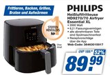 Heißluftfritteuse HD9270/70 Airfryer Essential XL im Angebot bei expert in Schwäbisch Hall Heißluftfritteuse HD9270/70 Airfryer Essential XL Angebote von Philips bei expert Schwäbisch Hall für 89,99 €