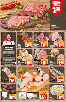 Kochwurst Angebot im aktuellen REWE Prospekt auf Seite 18