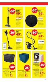 Promos Aspirateur Balai dans le catalogue "LES PRIX BAS Spécial rentrée" de Hyper U Aspirateur Balai en promo dans le catalogue Hyper U à la page 55