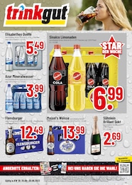 Aktueller Trinkgut Prospekt, "Aktuelle Angebote", mit Angeboten der Woche, gültig von 25.09.2023 bis 25.09.2023