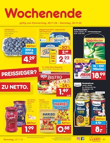 Ariel im Netto Marken-Discount Prospekt "Aktuelle Angebote" mit 55 Seiten (Erlangen)