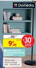 Drap housse 2 personnes Matis - DOMÉDIA en promo chez Intermarché Rennes à 9,45 €