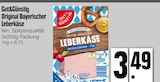 Original Bayerischer Leberkäse von Gut&Günstig im aktuellen EDEKA Prospekt für 3,49 €