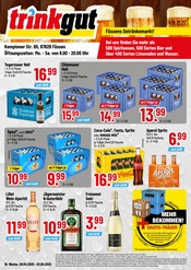 Aktueller Trinkgut Getränkemarkt Prospekt in Füssen und Umgebung, "Entdecken Sie tolle Angebote!" mit 4 Seiten, 28.04.2025 - 03.05.2025