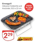 Einweggrill im Angebot bei GLOBUS in Siegen Einweggrill Angebote von favorit bei GLOBUS Siegen für 2,29 €