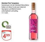 Pink Temptation Angebote von Winebiet bei GLOBUS Völklingen für 4,99 €