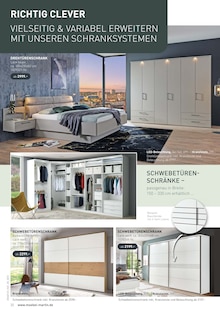 Kleiderschrank im Möbel Martin Prospekt "WOHNFÜHLEN NEU ENTDECKEN" mit 32 Seiten (Mainz)