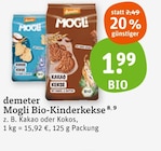 Bio-Kinderkekse Angebote von demeter Mogli bei tegut Göttingen für 1,99 €