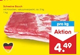Schweine-Bauch Angebote bei Netto Marken-Discount Stralsund für 4,49 €