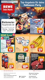 REWE Discounter Prospekt der aktuellen Woche mit 36 Seiten, gültig von 27.10.2025 bis 01.11.2025, in Fröndenberg und Umgebung Aktueller REWE Discounter Prospekt in Fröndenberg und Umgebung, "Dein Markt" mit 36 Seiten, 27.10.2025 - 01.11.2025