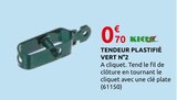 Tendeur plastifié vert N°2 en promo chez Rural Master Toulouse à 0,70 €