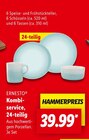 Kombiservice, 24-teilig Angebote von Ernesto bei Lidl Leverkusen für 39,99 €