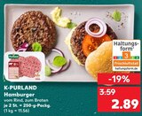 Hamburger bei Kaufland im Hardisleben Prospekt für 2,89 €