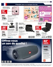 Appareil Photo Angebote im Prospekt "FRENCH DAYS : FAITES ENTRER LES BONNES AFFAIRES !" von Carrefour Appareil Photo Angebote im Prospekt "FRENCH DAYS : FAITES ENTRER LES BONNES AFFAIRES !" von Carrefour auf Seite 19