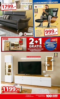 Sofa im Segmüller Prospekt "100 JAHRE SEGMÜLLER" mit 48 Seiten (Wiesbaden)