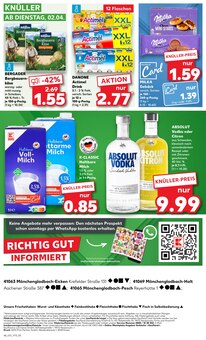 Vodka im Kaufland Prospekt "Aktuelle Angebote" mit 52 Seiten (Mönchengladbach)