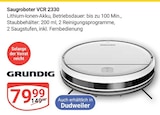 Saugroboter VCR 2330 von Grundig für 79,99 € bei GLOBUS im Angebot Saugroboter VCR 2330 von Grundig im aktuellen GLOBUS Prospekt