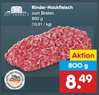 Aktuelles Rinder-Hackfleisch Angebot bei Netto Marken-Discount in Braunschweig ab 8,49 €
