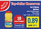 Apfelmus bei diska im Hof Prospekt für 0,89 €