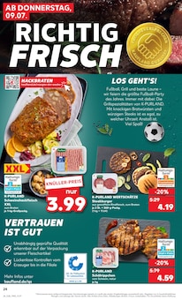 Schweinefleisch im aktuellen Kaufland Prospekt (Recklinghausen) Schweinefleisch im Kaufland Prospekt "Hier bin ich richtig" mit 61 Seiten (Recklinghausen)