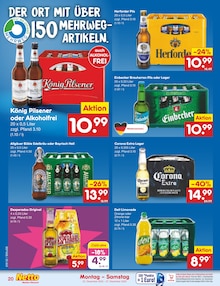 Bier im Netto Marken-Discount Prospekt "Aktuelle Angebote" mit 58 Seiten (Rheda-Wiedenbrück)