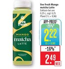 Mango matcha Latte Angebote von live fresh bei Marktkauf Tübingen für 2,22 €