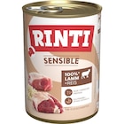 RINTI Sensible Lamm & Reis 400 g im Angebot bei Zookauf in Laatzen RINTI Sensible Lamm & Reis 400 g Angebote von Rinti bei Zookauf Laatzen für 1,69 €