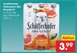 Hefeweizen-Mix Grapefruit oder Grapefruit Alkoholfrei von Schöfferhofer für 3,99 € bei Netto Marken-Discount im Angebot Hefeweizen-Mix Grapefruit oder Grapefruit Alkoholfrei von Schöfferhofer im aktuellen Netto Marken-Discount Prospekt