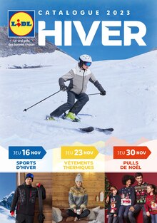 Prospectus Lidl de la semaine "Hiver" avec 1 pages, valide du 10/11/2023 au 29/11/2023 pour Caen et alentours