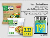 Gemüse Pfanne Style Asia Curry im Angebot bei diska in Zwickau Gemüse Pfanne Style Asia Curry Angebote von Frosta bei diska Zwickau für 1,99 €