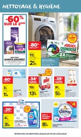 Lessive en promo dans le catalogue Carrefour Market à la page 41