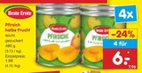 Pfirsich halbe Frucht von Beste Ernte im aktuellen Netto Marken-Discount Prospekt