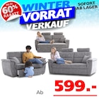 Aktuelles Benito 3-Sitzer + 2-Sitzer Sofa Angebot bei Seats and Sofas in Mönchengladbach ab 599,00 €