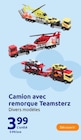 Camion avec remorque - Teamsterz en promo chez Action Aulnay-sous-Bois à 3,99 €