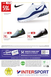 Prix et réduction Chaussure Bébé dans le prospectus Intersport en cours Offre Chaussure Bébé dans le catalogue Intersport du moment à la page 32