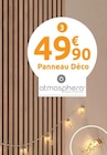 Mr.Bricolage Saint-Laurent-des-Arbres - Promo Panneau déco Colva chêne Promo Panneau déco Colva chêne à 49,90 € dans le catalogue Mr.Bricolage à Saint-Laurent-des-Arbres