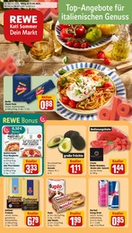 REWE Prospekt für Magdeburg mit 30 Seiten REWE Prospekt "Dein Markt" für Magdeburg, 30 Seiten, 12.05.2025 - 17.05.2025