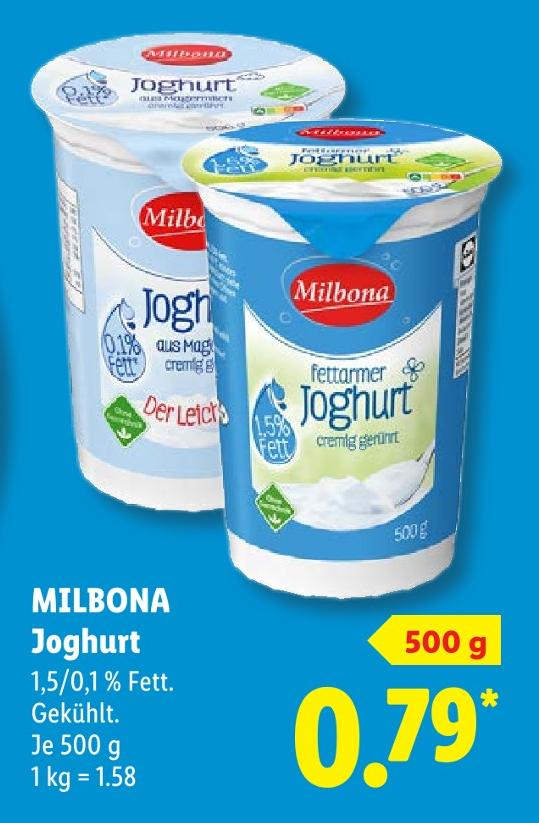 Fettarmer Joghurt